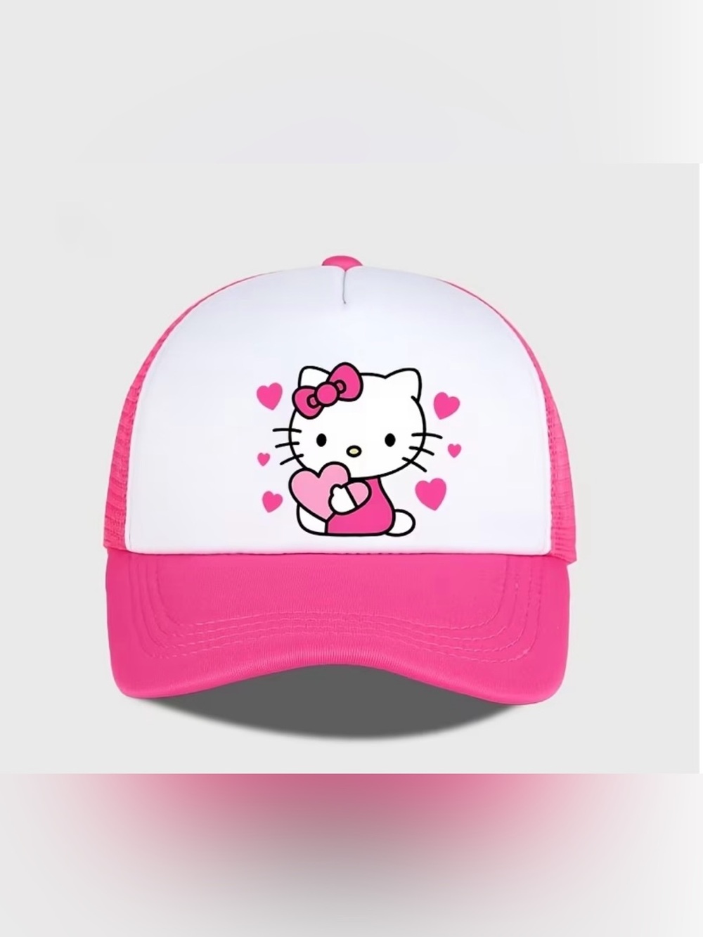 Hello Kitty Heart Trucker Cap